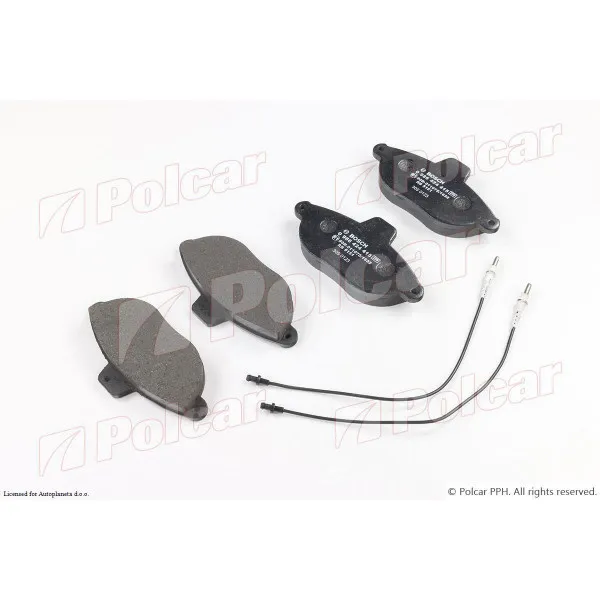 Kočione pločice CITROËN, FIAT, PEUGEOT 