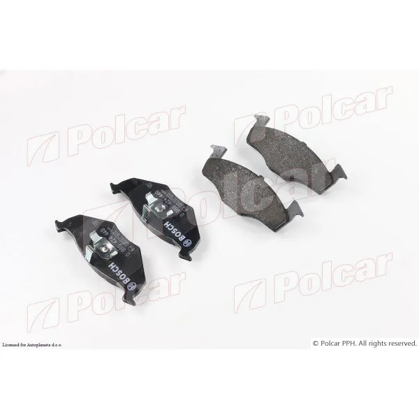 Kočione pločice SEAT, VOLKSWAGEN 