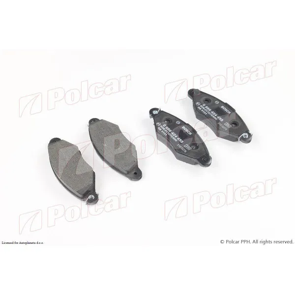 Kočione pločice NISSAN, RENAULT 