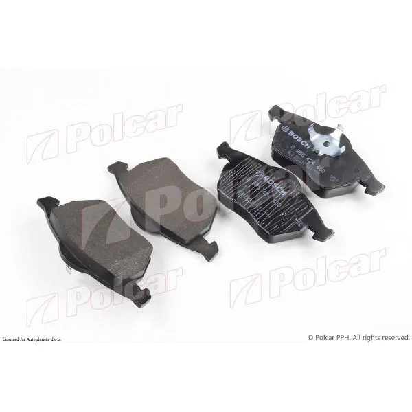 Kočione pločice AUDI, VOLKSWAGEN 