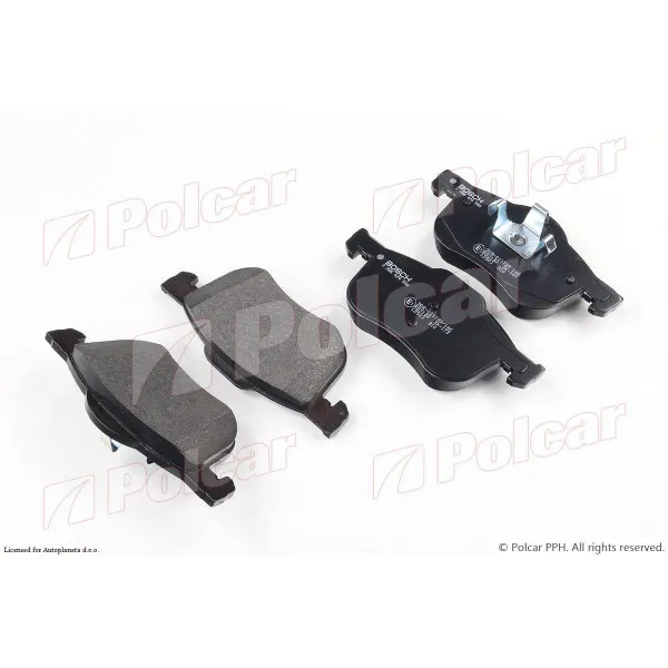 Kočione pločice VOLVO S60 (RS), 00-09; S80 (TS/XT), 98-06; V70 (SW), 00-07; XC70 (SW), 00-07; 