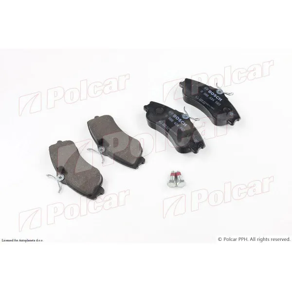 Kočione pločice CITROËN, PEUGEOT 