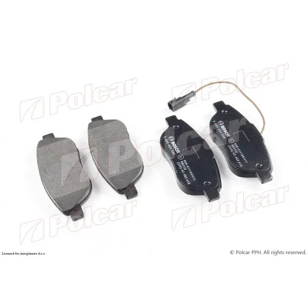 Kočione pločice FIAT, LANCIA 