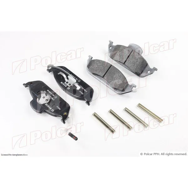 Kočione pločice MERCEDES M-KLASSE/ML (W163), 98-05; 