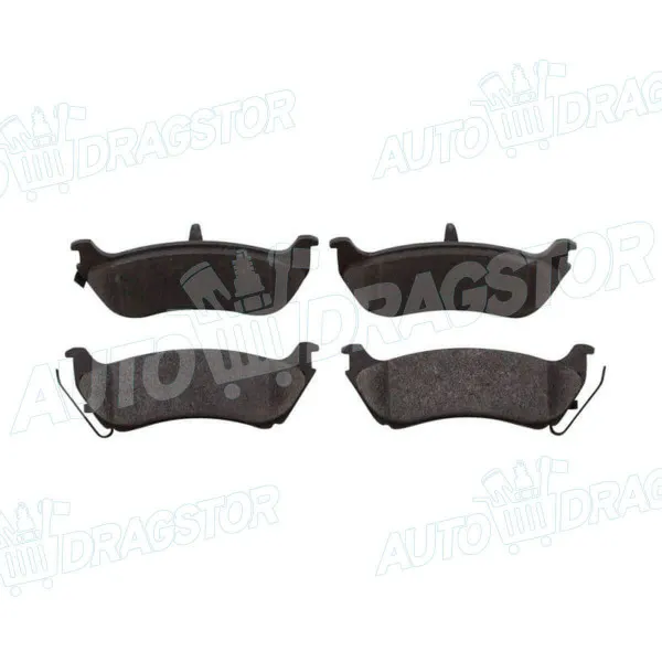 Kočione pločice MERCEDES M-KLASSE/ML (W163), 98-05; 