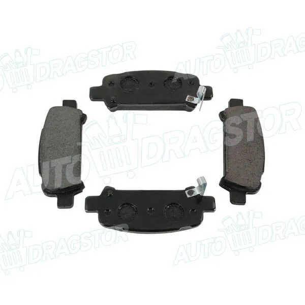 Kočione pločice SUBARU FORESTER (SF), 97-02; IMPREZA (GC/GF), 92-00; IMPREZA (GD/GG), 00-07; LEGACY (BE/BH), 98-04; LEGACY (BL/BP/BPS), 04-09; LEGACY OUTBACK 