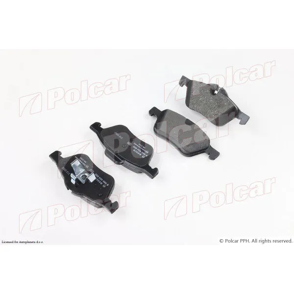 Kočione pločice MINI COOPER (R50/52/53), 01-07; ONE (R50/52), 01-07; 