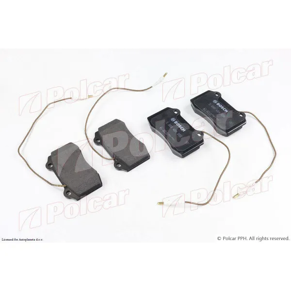 Kočione pločice PEUGEOT 406 (8_), 95-04; 