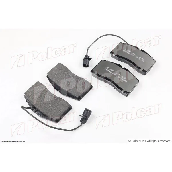 Kočione pločice AUDI A8 (D2/4D), 94-03; 