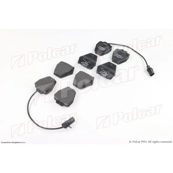 Kočione pločice AUDI 100 (C4; 4A), 90-94; A6 (C4/4A), 94-97; A8 (D2/4D), 94-03; 