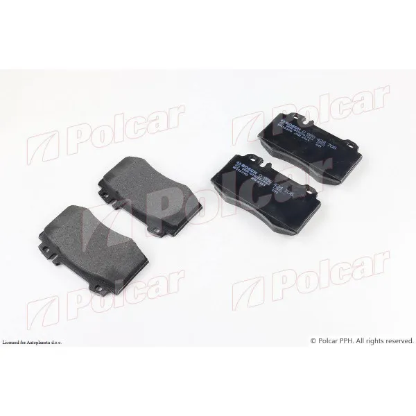 Kočione pločice MERCEDES CL-KLASSE (C215), 99-06; M-KLASSE/ML (W163), 98-05; S-KLASSE (W220), 98-05; S-KLASSE (W221), 05-13; SL-KLASSE (R129), 89-01; 