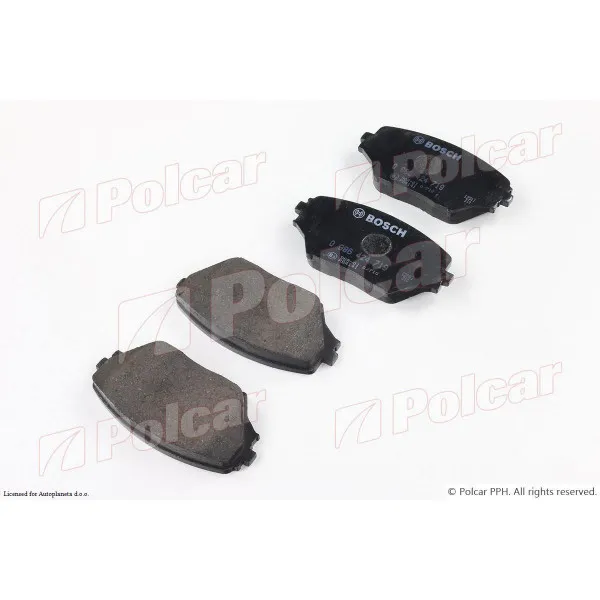 Kočione pločice TOYOTA RAV4 (XA20), 00-06; 