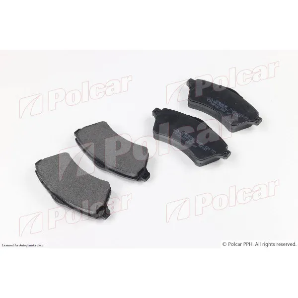 Kočione pločice LAND ROVER FREELANDER (CB40), 97-06; 