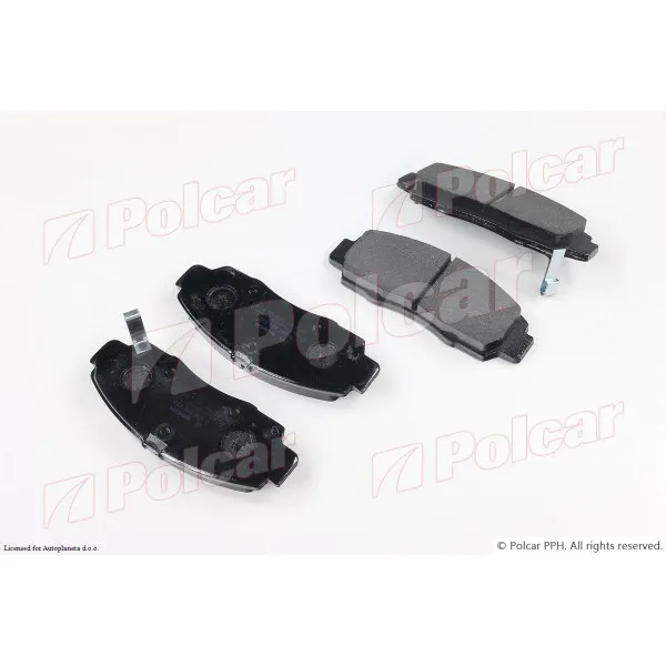 Kočione pločice HONDA CIVIC (EP/EU/EV), 01-05; CIVIC (FD/FN/FK), 06-11; FRV (BE), 05-09; STREAM (RN), 01-06; 