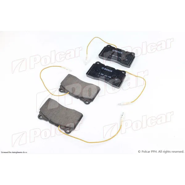 Kočione pločice CITROËN, FIAT, LANCIA, PEUGEOT 