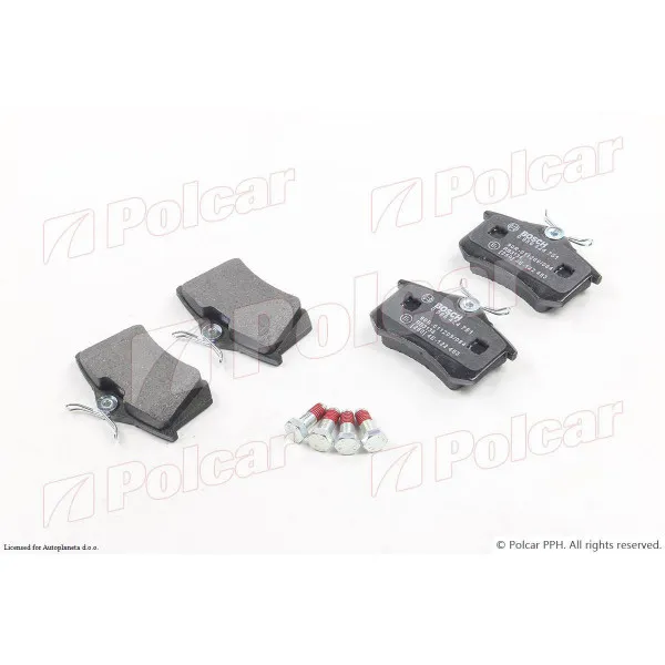 Kočione pločice CITROËN, DS, FIAT, LANCIA, PEUGEOT 