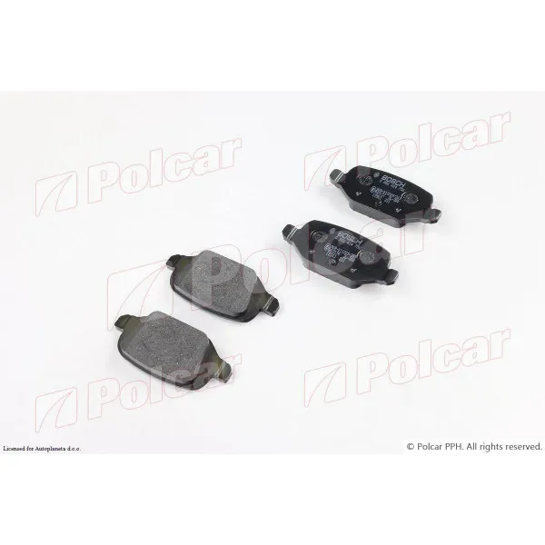 Kočione pločice FIAT PUNTO (188), 99-10; 