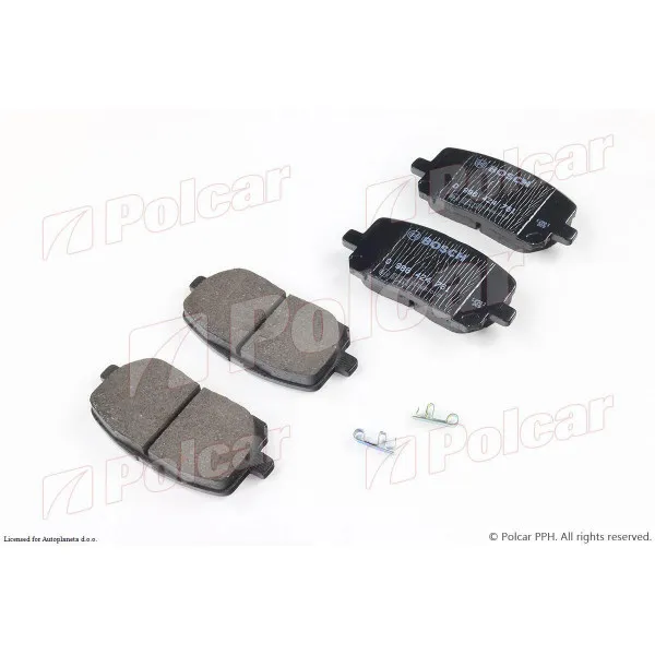 Kočione pločice TOYOTA AVENSIS VERSO (M2/R1), 01-09; 