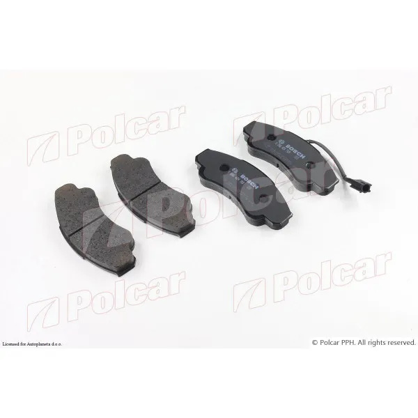 Kočione pločice CITROËN, FIAT, PEUGEOT 