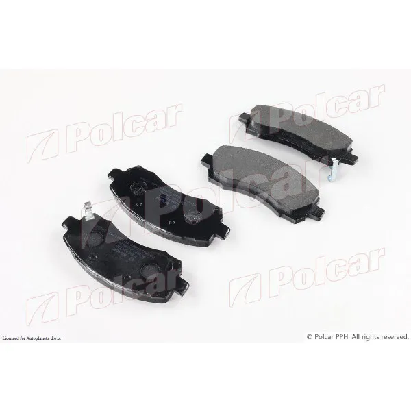 Kočione pločice SUBARU IMPREZA (GC/GF), 92-00; IMPREZA (GD/GG), 00-07; LEGACY (BD/BG), 94-99; 