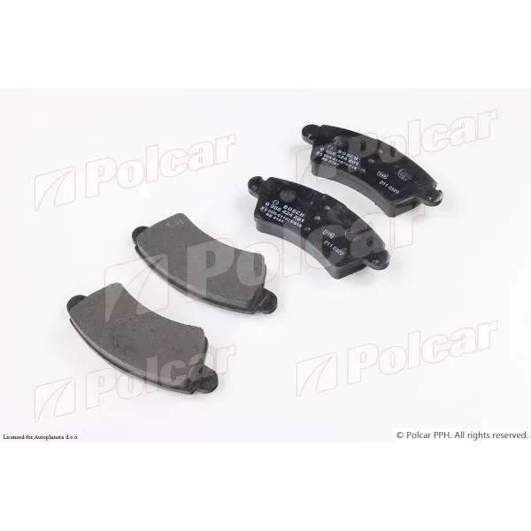 Kočione pločice CITROËN, PEUGEOT 