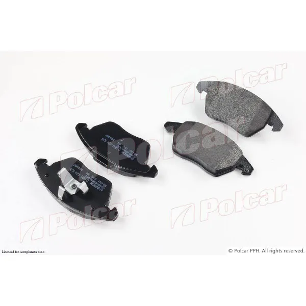 Kočione pločice AUDI, CITROËN, PEUGEOT, SEAT, SKODA, VOLKSWAGEN 