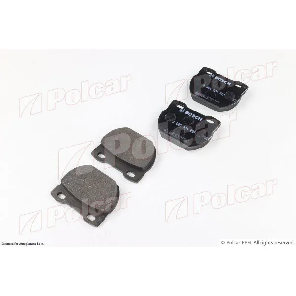 Kočione pločice LAND ROVER DEFENDER (LD), 90-16; 