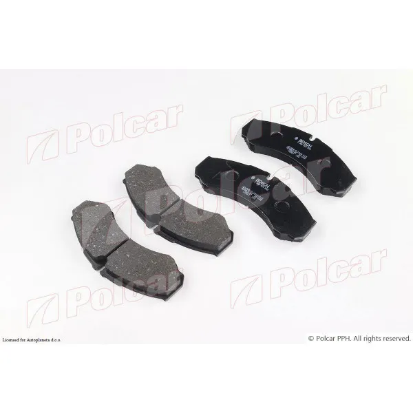 Kočione pločice IVECO DAILY, 06-14; DAILY, 14-; DAILY, 90-99; DAILY, 99-06; 