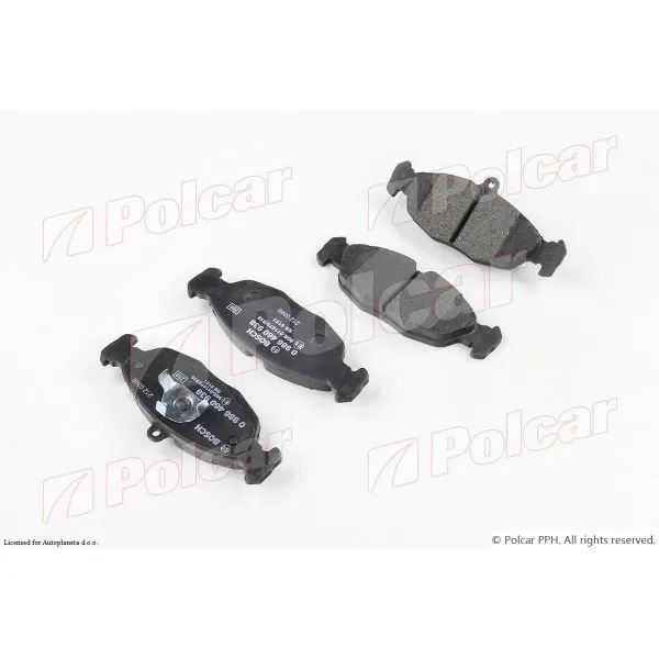 Kočione pločice DAEWOO, OPEL 