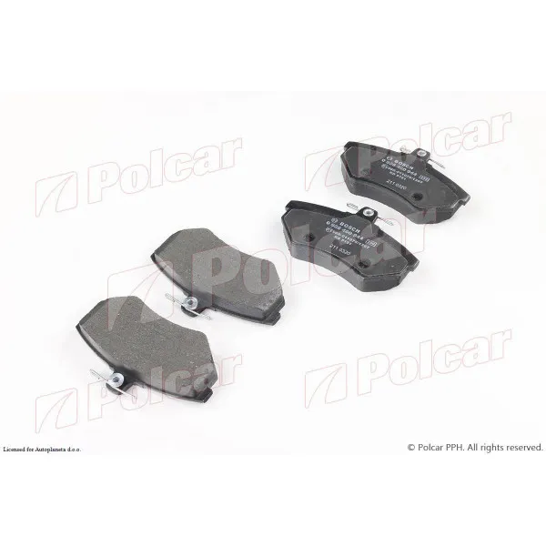 Kočione pločice SEAT, VOLKSWAGEN 