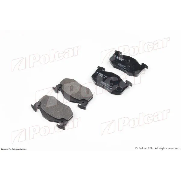 Kočione pločice CITROËN, PEUGEOT, RENAULT 