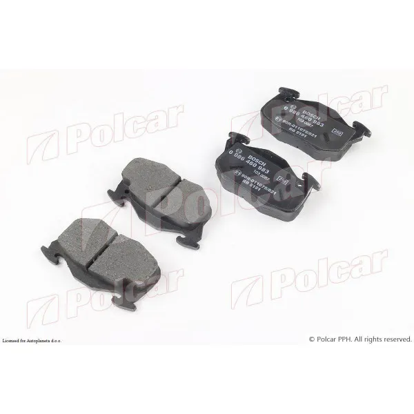 Kočione pločice CITROËN, PEUGEOT 