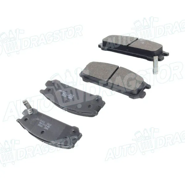 Kočione pločice SUBARU IMPREZA (GC/GF), 92-00; LEGACY (BC/BJF), 89-94; LEGACY (BD/BG), 94-99; SVX (CX), 92-97; 