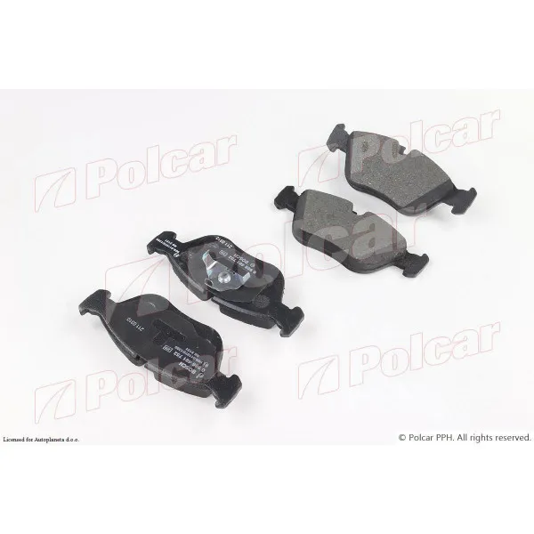 Kočione pločice VOLVO 800 (LS/LW), 91-97; C70, 97-06; S70 (LS), 97-00; V70 (LW), 97-00; XC70 (SW), 00-07; 