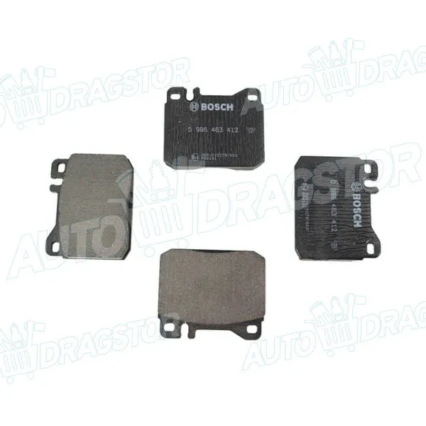 Kočione pločice MERCEDES S-KLASSE (W126), 79-91; SL-KLASSE (R107), 72-89; W123, 75-85; 