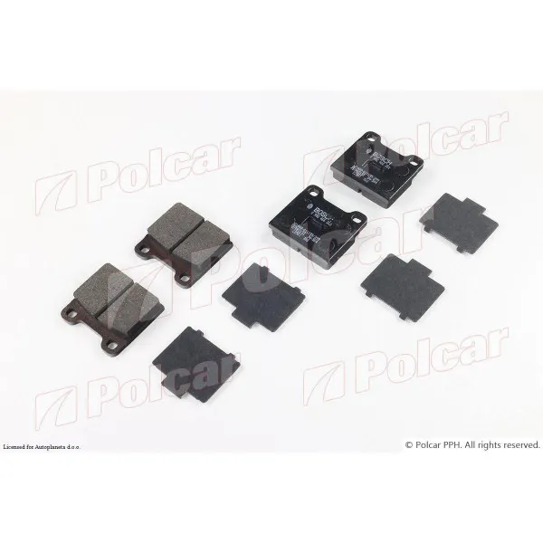 Kočione pločice MERCEDES, VOLVO 