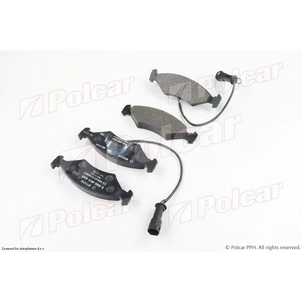 Kočione pločice FORD COURIER, 92-95; ESCORT III (GAA/AWA/AFD), 80-86; FIESTA (GFJ/JAS/JBS), 89-95; FIESTA, 83-89; ORION (GAF/ALF/AFF), 83-86; SIERRA (GBC/BNC) 