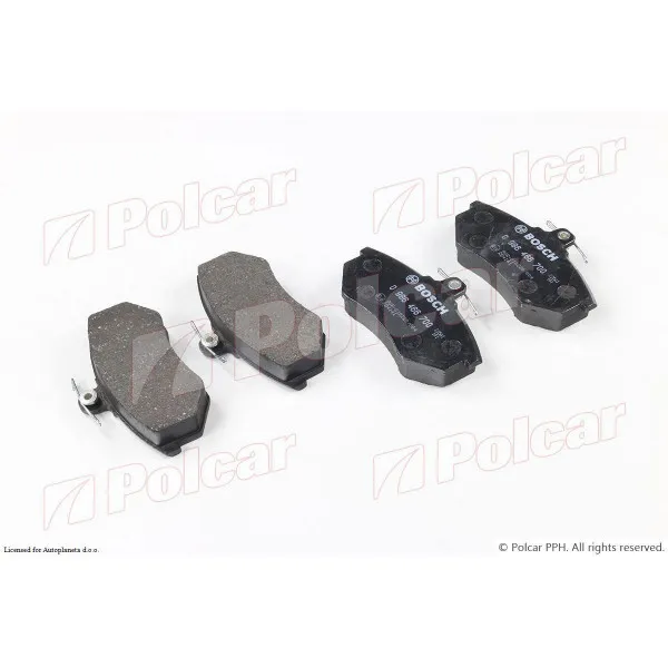 Kočione pločice AUDI, VOLKSWAGEN 