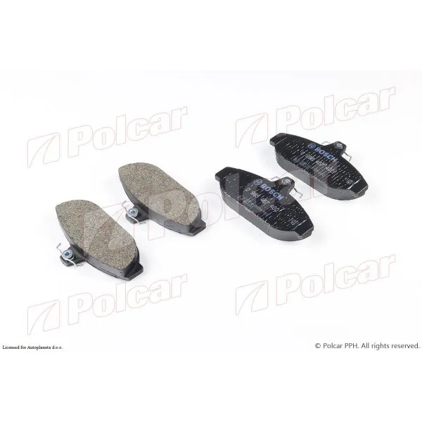 Kočione pločice VOLVO 700 (704/744/745/764/765/780), 81-92; 940/960, 90-97; 