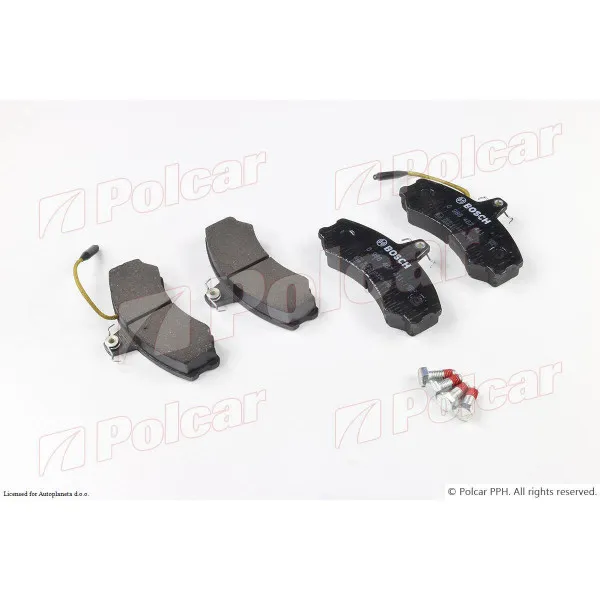 Kočione pločice CITROËN, FIAT, PEUGEOT 