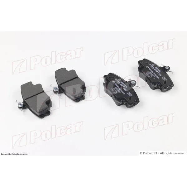 Kočione pločice DACIA, PEUGEOT, RENAULT 