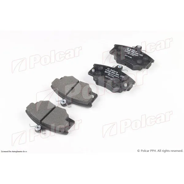 Kočione pločice ALFA ROMEO, FIAT, LANCIA 