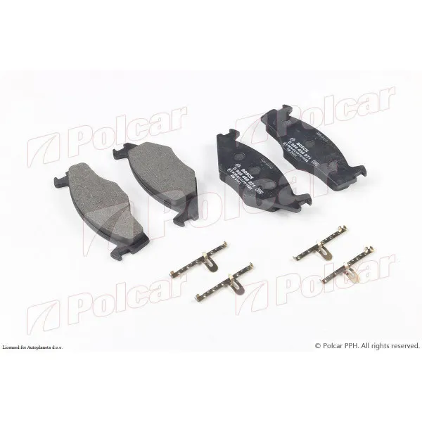 Kočione pločice SEAT, VOLKSWAGEN 