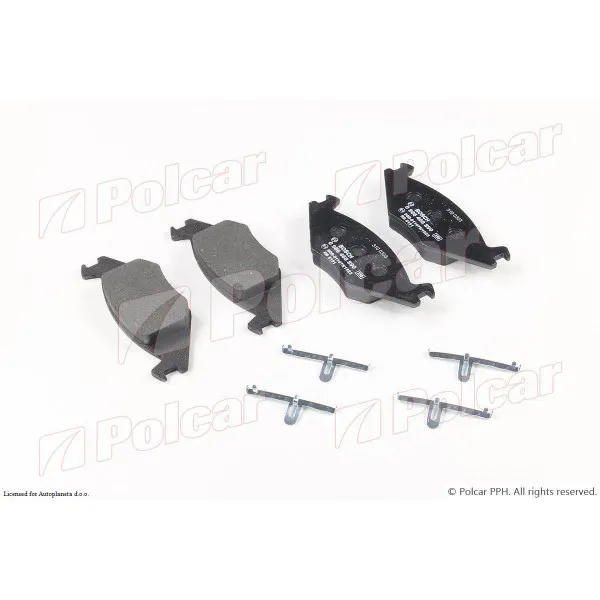 Kočione pločice SEAT, VOLKSWAGEN 