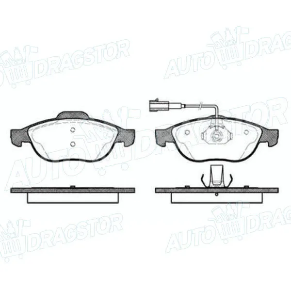 Kočioni diskovi VOLKSWAGEN TRANSPORTER (T3), 79-90; 