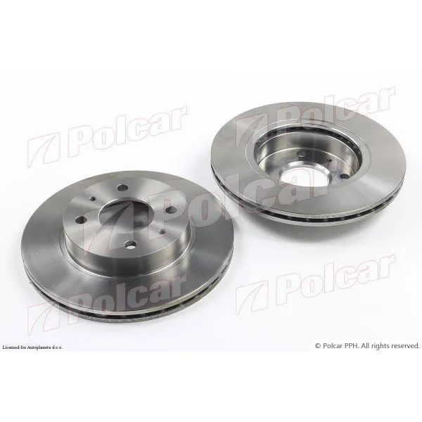 Kočioni diskovi NISSAN 100NX (B13), 90-94; SUNNY (B12), 86-91; SUNNY (N13), 86-91; SUNNY (N14/Y10) 91-94; 