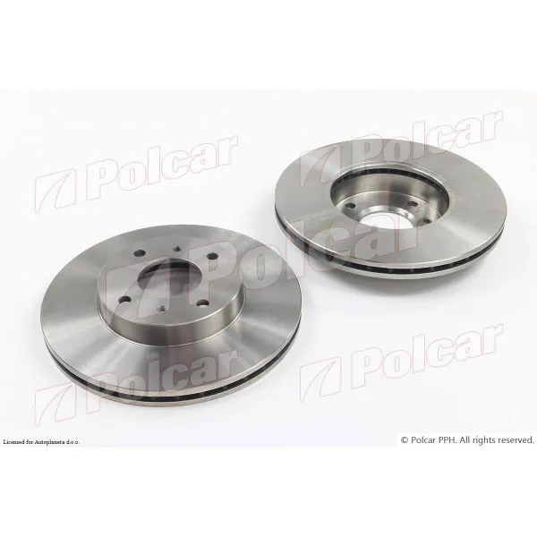 Kočioni diskovi NISSAN ALMERA (N16), 00-07; PRIMERA (P11), 96-01; SX (S13), 88-93; 