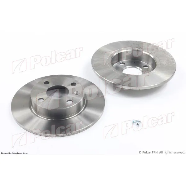 Kočioni diskovi OPEL COMBO C, 00-11; CORSA C (X01), 00-06; TIGRA (X04), 04-09; 