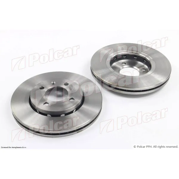 Kočioni diskovi VOLKSWAGEN LUPO (6X1/6E1), 98-05; POLO (6N/6N2/6KV), 94-01; 