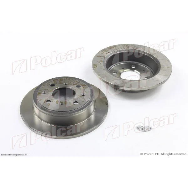 Kočioni diskovi HONDA CIVIC (EG/EJ/EH9), 91-95; CIVIC (EJ/EK), 95-01; CRX (EH6/EG2), 92-98; FIT (GD), 02-08; JAZZ (GD), 02-08; 